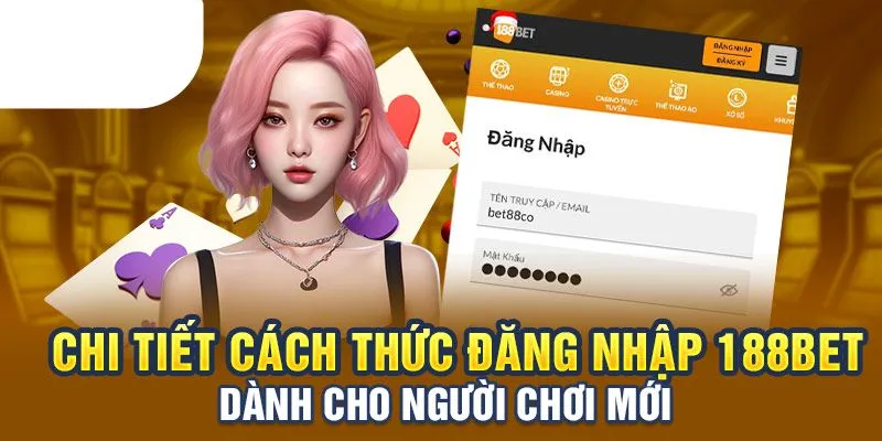 Hướng dẫn 3 bước đăng nhập 188BET cực dễ